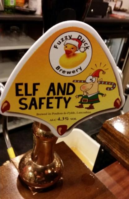 Elf And Safety 4.3%, Fuzzy Duck Brewery, England