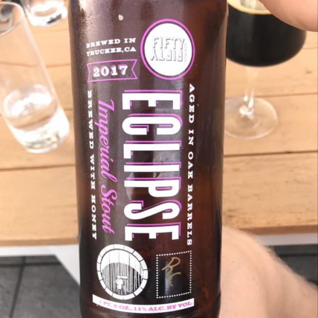 Elipse Rye Cuver 11.0%, FiftyFifty Brewing Company, United States