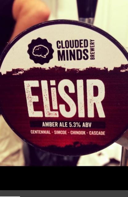 Elisir 5.3%, Clouded Minds Brewery, England