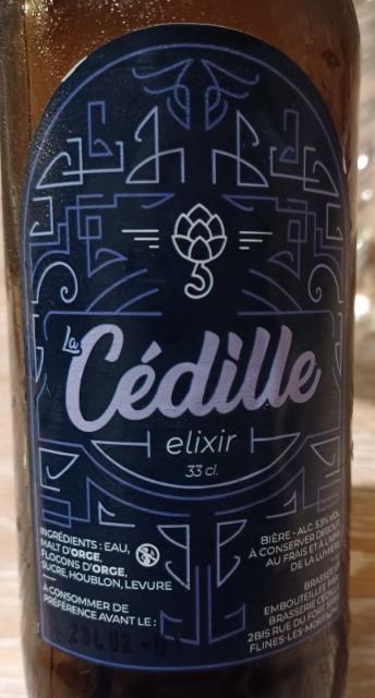 La Cédille Elixir 5.5%, Brasserie Cédille, France
