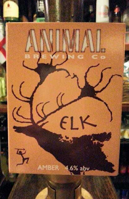 Elk 4.6%, Animal Brewing Co., England