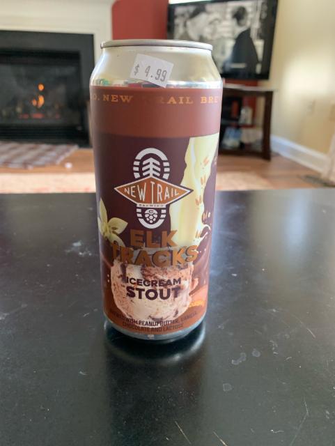 Elk Tracks 8.6%, New Trail Brewing Co, United States