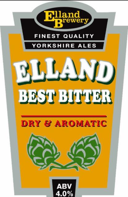 Elland Best Bitter 4.0%, Elland Brewery, England