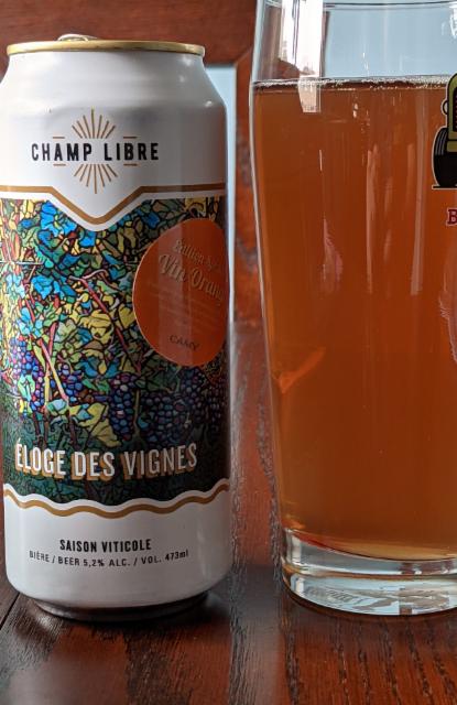 Éloge des vignes - édition spéciale vin orange 5.2%, Champ libre, Canada