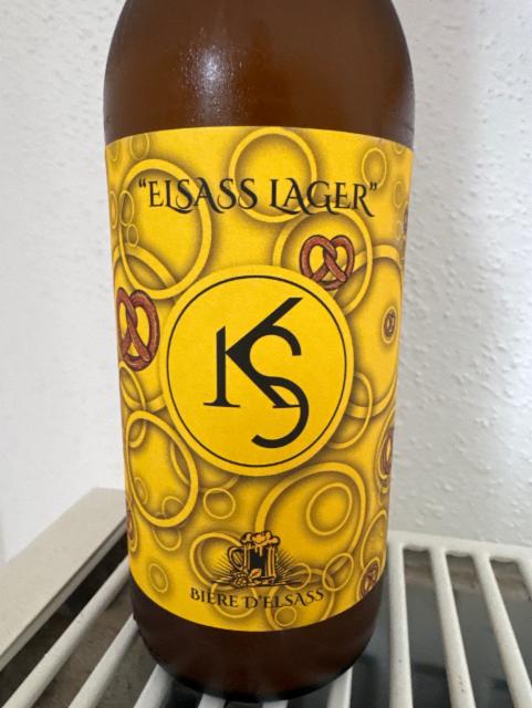Elsass Lager 4.0%, Brasserie KS, France