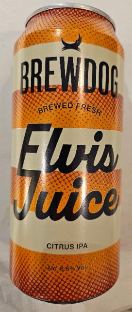 Elvis Juice Citrus Ipa 6.5%, BrewDog, Scotland