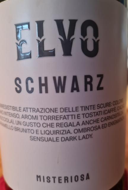 elvo schwarz 5.5%, Birra Elvo, Italy