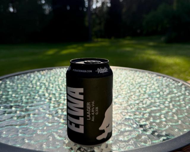 Elwa Lager 4.8%, Pühaste, Estonia