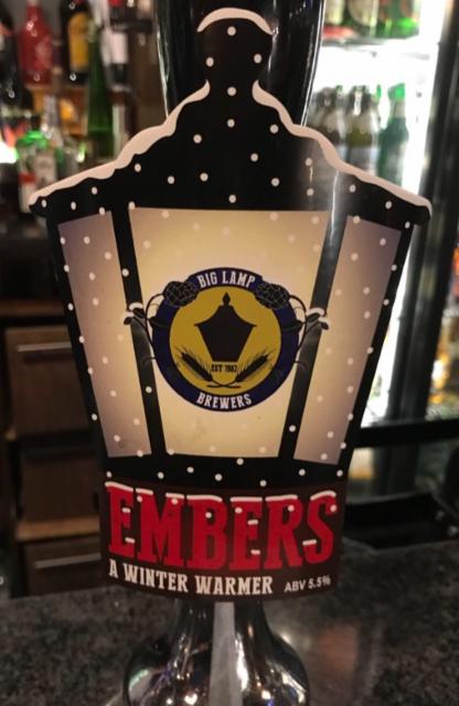 Embers 5.5%, Big Lamp, England