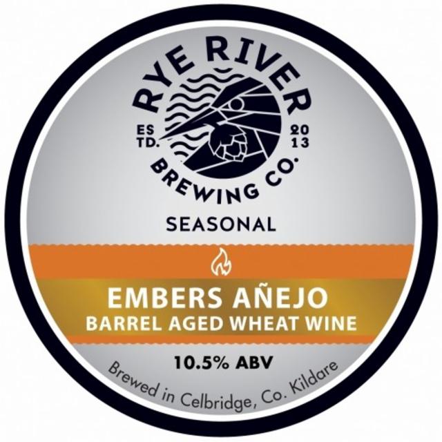 Embers Añejo Tequila Barrel Aged 10.5%, Rye River Brewing Co., Ireland