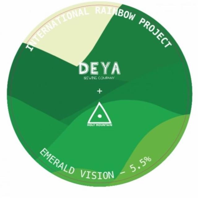 Emerald Vision 5.5%, DEYA Brewing Company, England