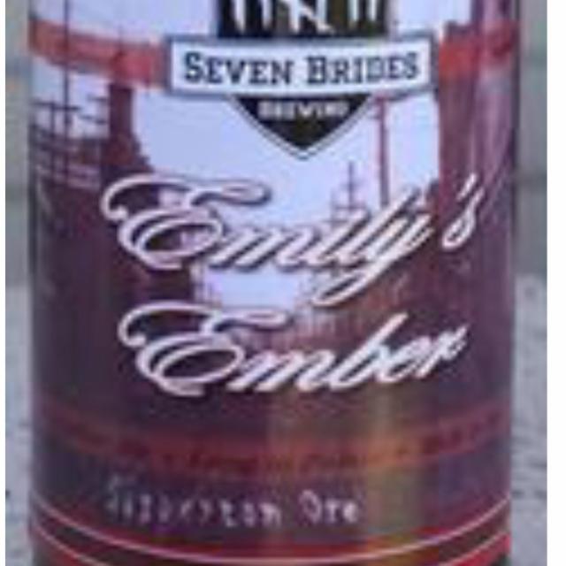 Emily's Ember 4.5%, Seven Brides Brewing Company, United States