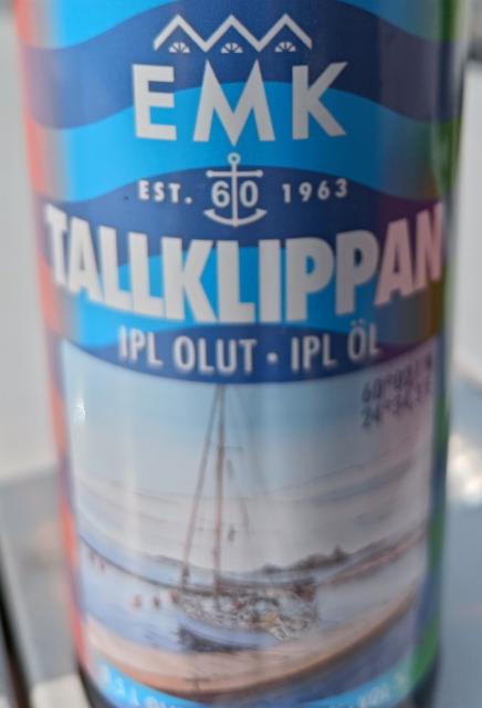 EMK Tallklippan 5.5%, Espoon Oma Panimo, Finland