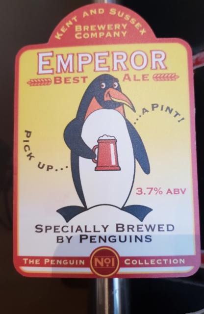Emperor Best Ale 3.7%, Kent And Sussex Brewery Company, England