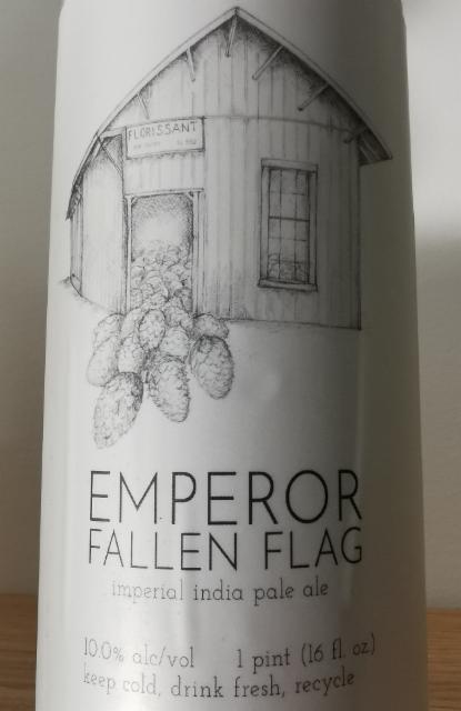 Emperor Fallen Flag 10.0%, Narrow Gauge Brewing Company, United States