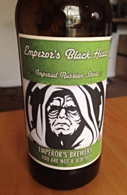 Emperor's Black Heart 13.7%, Emperor's Brewery, England