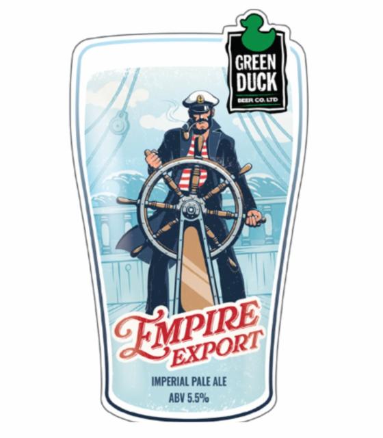Empire Export 5.5%, Green Duck Beer Co., England