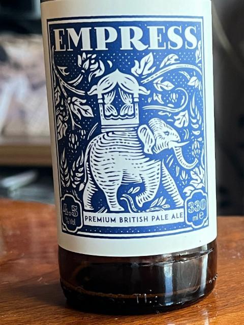 Empress Premium British Pale Ale 4.5%, Empress Ale Ltd., England