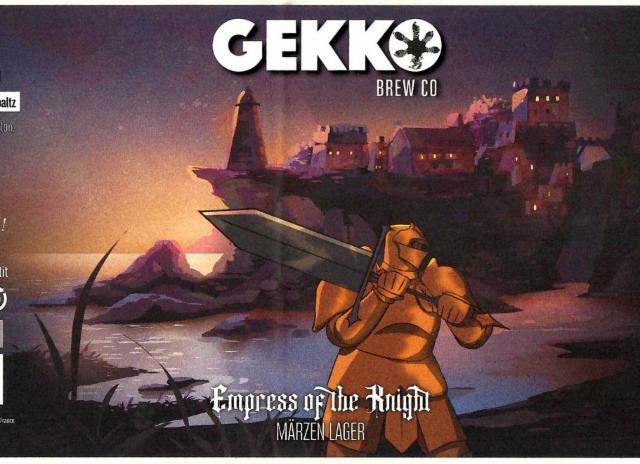 Empress Of The Knight 6.0%, Gekko Beers - Gekko Brewing Company, France