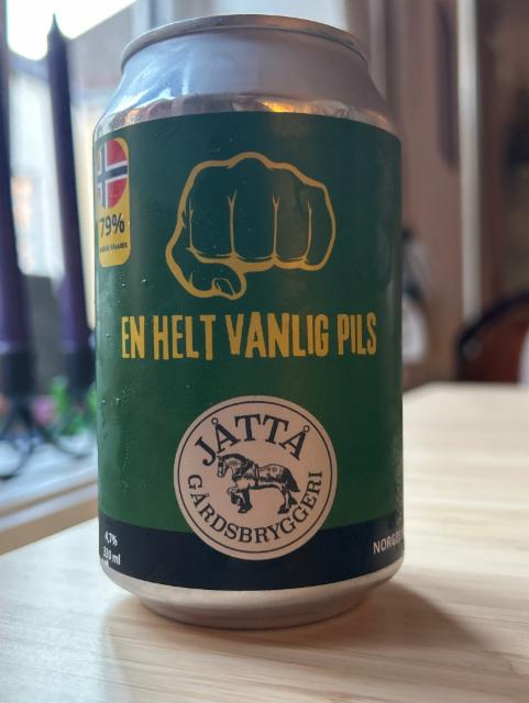 En helt vanlig pils, Jåttå Gårdsbryggeri