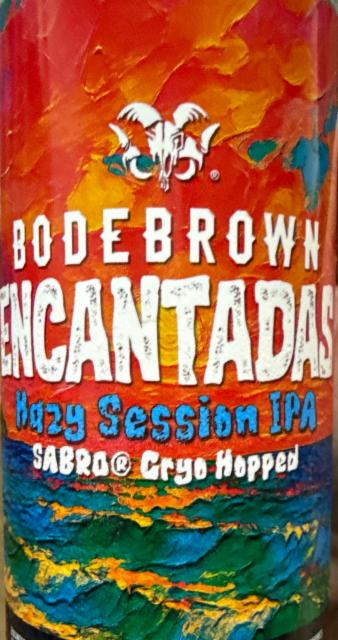 Encantadas Hazy Session IPA 3.8%, Cervejaria Bodebrown, Brazil