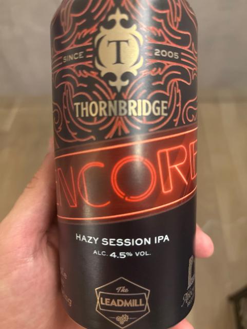 Encore, Thornbridge Brewery