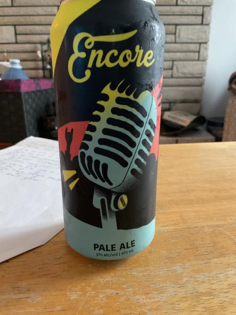 Encore Pale Ale, New Maritime Beer Company