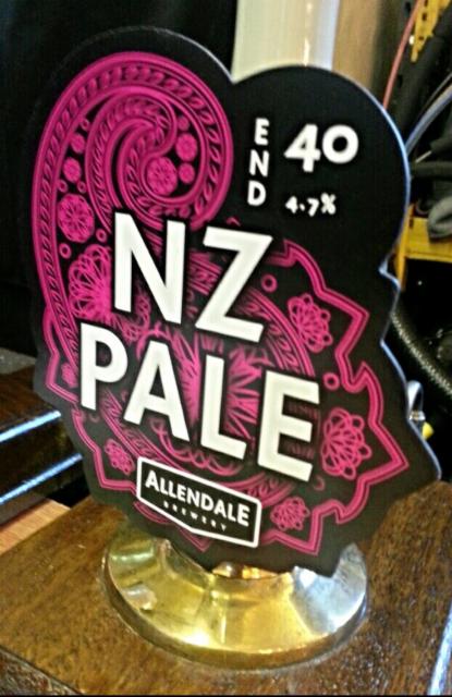 End 40 NZ Pale 4.7%, Allendale Brewery, England