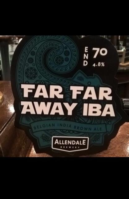 End 70 Far Far Away IBA 4.8%, Allendale Brewery, England