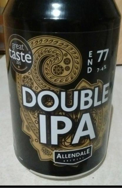 End 77 Double IPA 7.4%, Allendale Brewery, England
