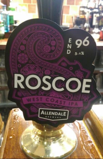End 96 Roscoe 5.1%, Allendale Brewery, England