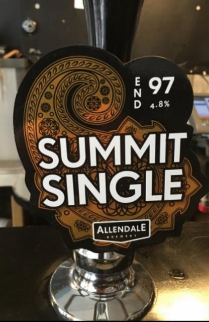 End 97 Summit Single 4.8%, Allendale Brewery, England