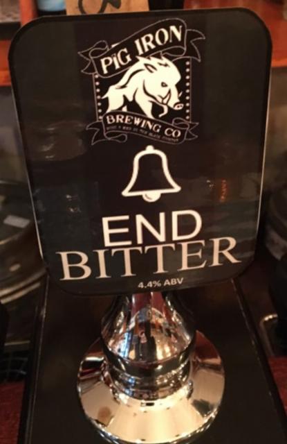 End Bitter 4.4%, Pig Iron Brewing Co Ltd, England