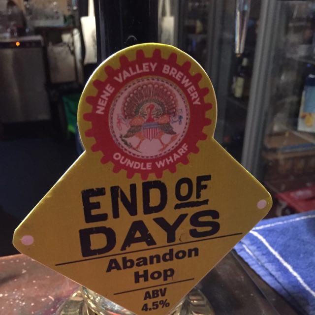 End Of Days 4.5%, Nene Valley Brewery, England