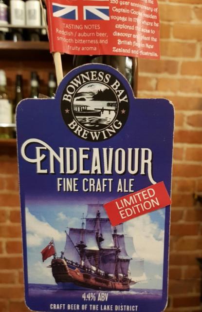 Endeavour 4.4%, Bowness Bay Brewing, England