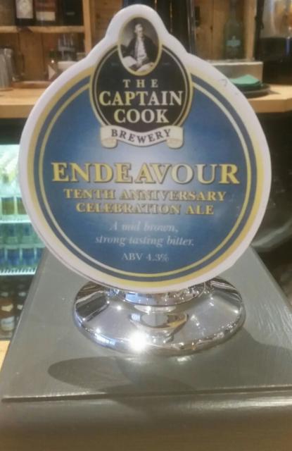 Endeavour 4.3%, The Captain Cook Brewery, England