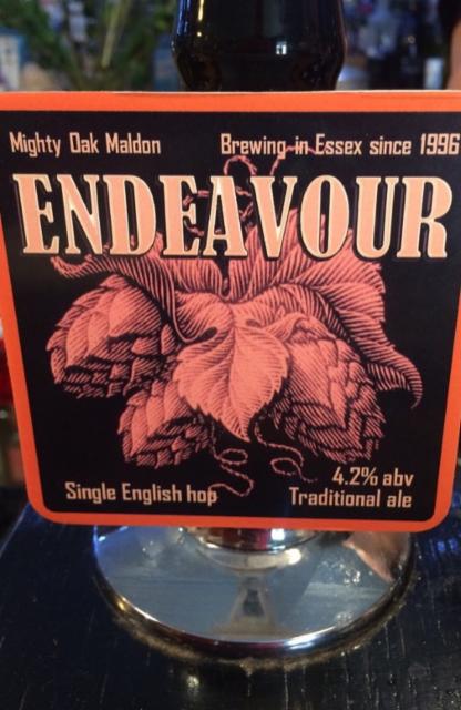 Endeavour 4.2%, The Mighty Oak Brewing Company, England