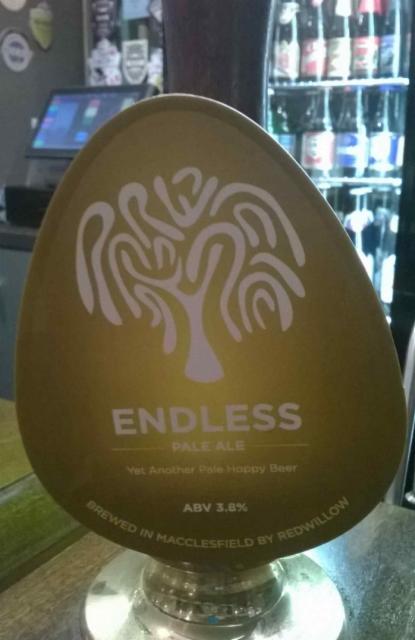 Endless 3.8%, RedWillow Brewery, England
