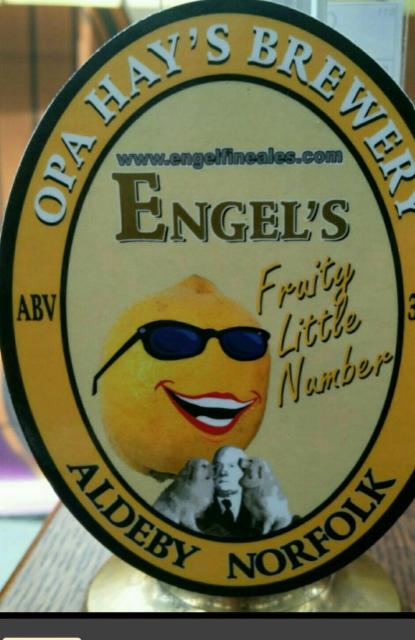 Engel's Fruity Little Number 3.8%, Opa Hay's Brewery, England