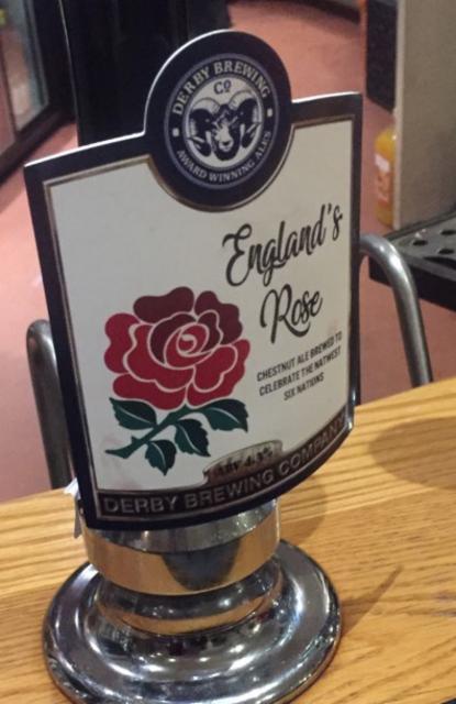 England's Rose 4.3%, Derby Brewing, England