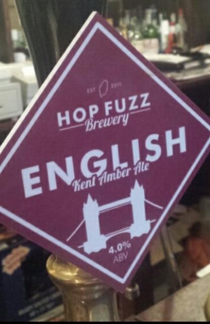 English 4.0%, Hop Fuzz Brewery, England