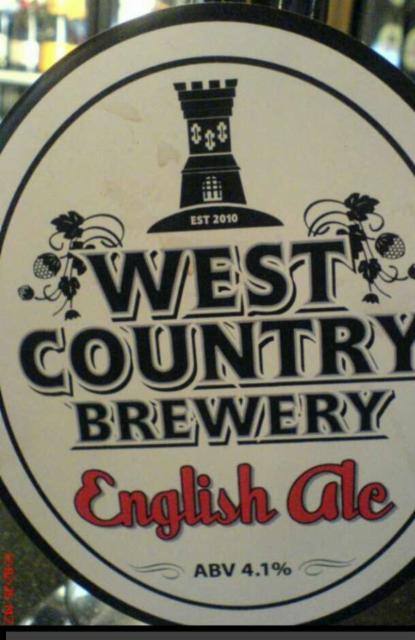 English Ale 4.1%, West Country Brewery, England