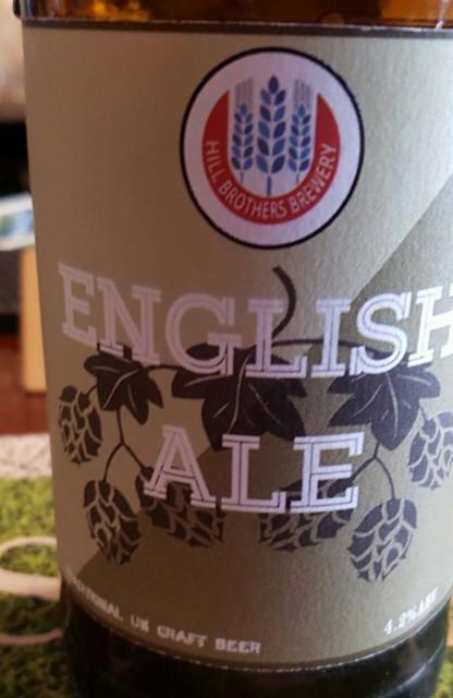 English Ale 4.2%, Hill Brothers Brewery, England