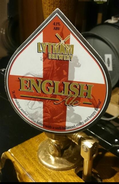 English Ale 4.1%, Lytham Brewery, England