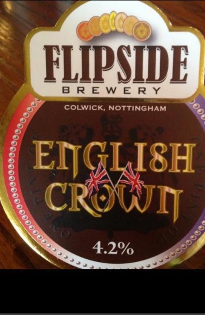 English Crown 4.2%, Flipside Brewery, England