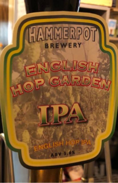 English Hop Garden IPA 5.0%, Hammerpot Brewery, England
