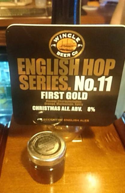 English Hop Series. No. 11 First Gold 8.0%, Wincle Beer, England