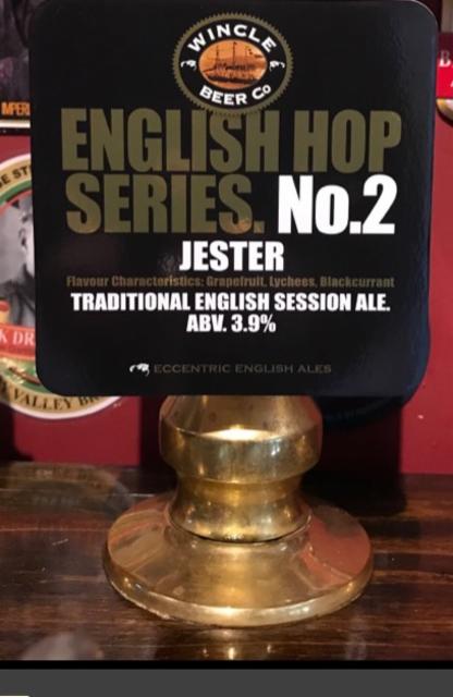 English Hop Series. No. 2 Jester 3.9%, Wincle Beer, England