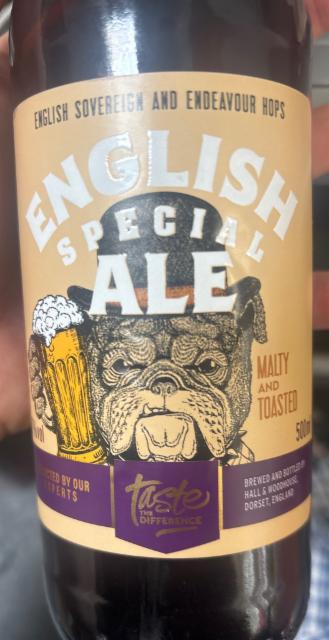 English Special Ale, Hall & Woodhouse