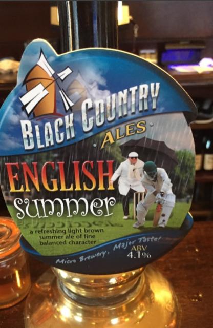 English Summer 4.1%, Blackcountry Ales Brewery, England